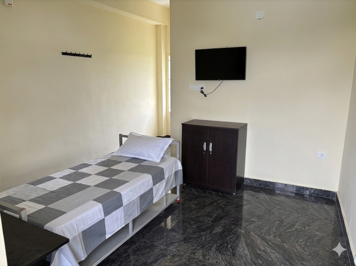 Single premium room in Saravanampatti gents PG near KGiSL